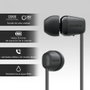 Sony WI-C100 Auriculares Inalámbricos In-Ear Negro